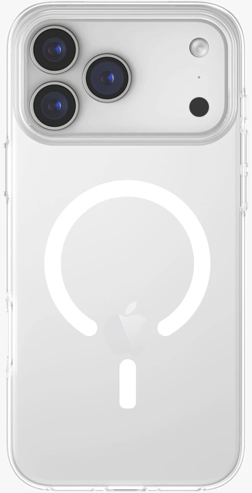 UNIQ Clario Dėklas Apple iPhone 17 Pro Max Magclick Charging skaidrus