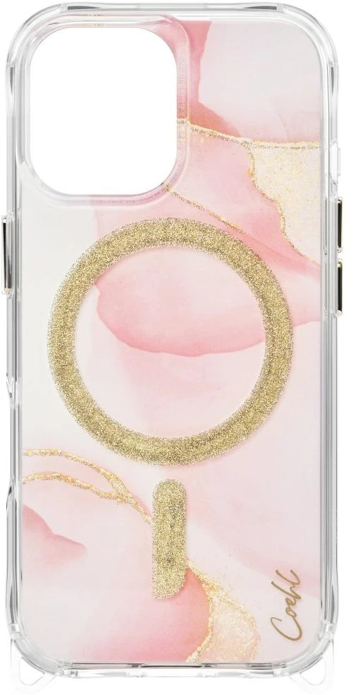UNIQ Coehl Aeris Dėklas Apple iPhone 17 Magnetic Charging rožinės spalvos