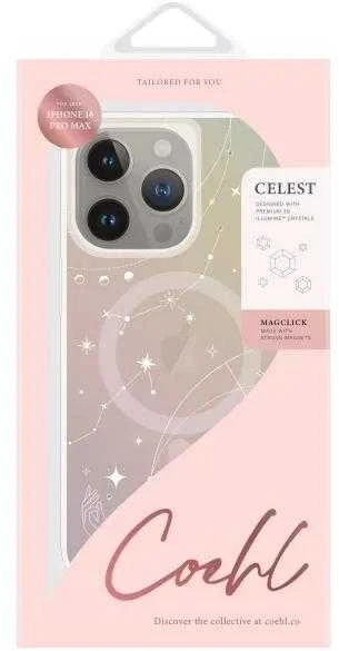 UNIQ dėklas Coehl Celest Apple iPhone 16 Pro Max 6.9" magnetinio įkrovimo opal/iridescent