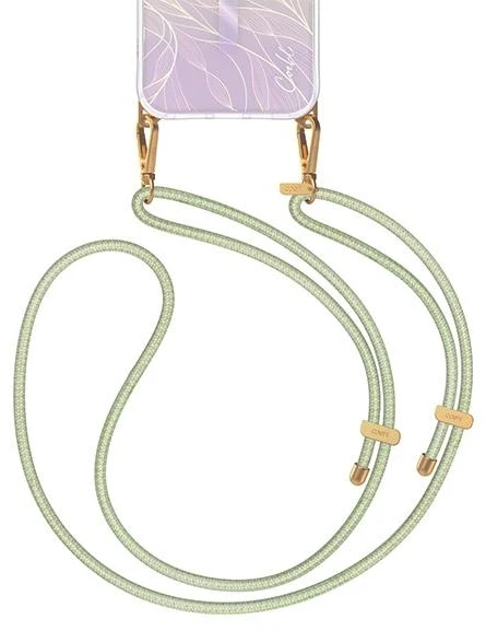 UNIQ Coehl Laurel universal phone lanyard lime/light lime
