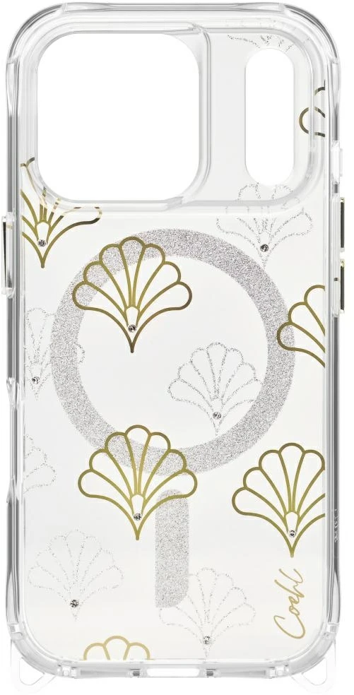 UNIQ Coehl Maree Dėklas Apple iPhone 17 Pro Magnetic Charging Sidabrinis