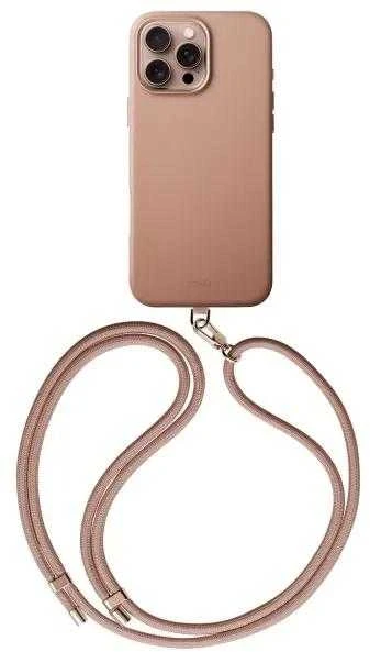 UNIQ Coehl Muse Apple iPhone 16 Pro 6.3" dėklas su magnetiniu įkrovimu, pilkšvas
