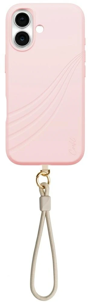 UNIQ Coehl Serina Dėklas Apple iPhone 17 Magnetic Charging rožinės spalvos