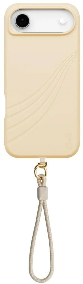UNIQ Coehl Serina Dėklas Apple iPhone Air Magnetic Charging rusvai gelsvas