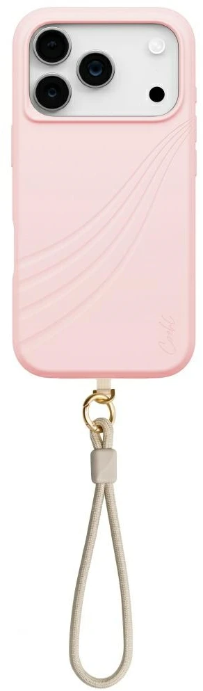 UNIQ Coehl Serina Dėklas Apple iPhone 17 Pro Magnetic Charging rožinės spalvos