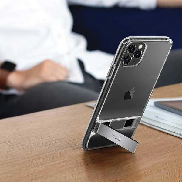 UNIQ dėklas Cabrio Apple iPhone 11 Propilkos spalvos pilkas