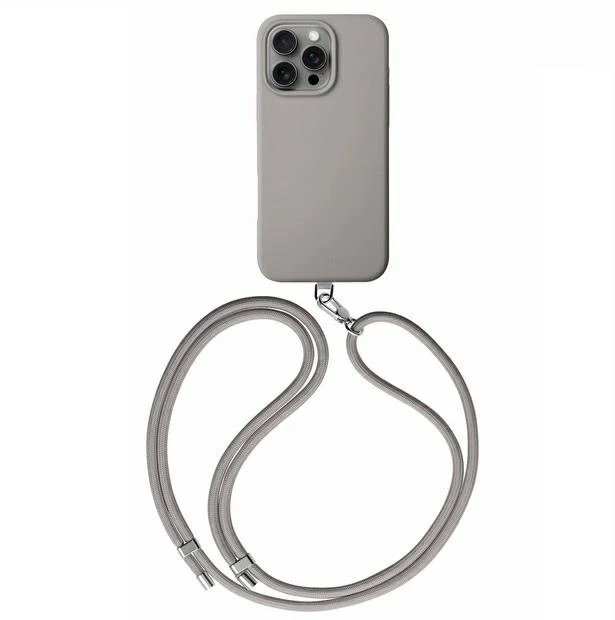 UNIQ Coehl Creme Apple iPhone 16 Pro 6.3″ Magnetic Charging dėklas pilkos spalvos taupe pilkos spalvos