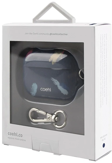 UNIQ Coehl Reverie Dėklas AirPods Pro prussian mėlynas