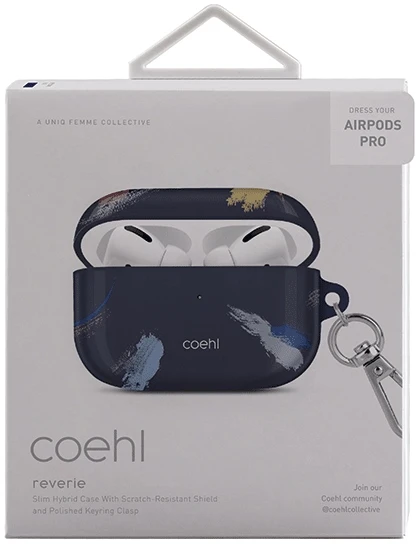UNIQ Coehl Reverie Dėklas AirPods Pro prussian mėlynas