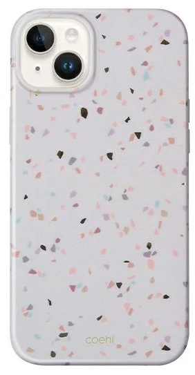 UNIQ Coehl Terrazzo Dėklas Apple iPhone 14 Plus / 15 Plus 6,7″ sandstone