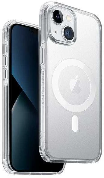 UNIQ Combat dėklas Apple iPhone 14 Plus / 15 Plus 6,7" Magclick įkrovimas atlasinis skaidrus