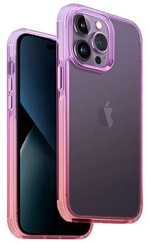 UNIQ Combat Duo Dėklas Apple iPhone 14 Pro Max 6,7″ lilac lavender-rožinės spalvos