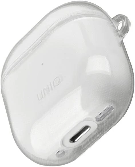 UNIQ dėklas Glase AirPods 4 glossy clear