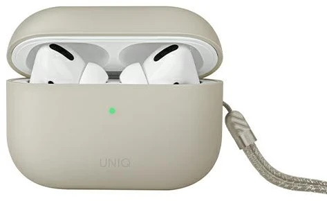 UNIQ Lino Dėklas AirPods Pro 2 gen silikoninis beige