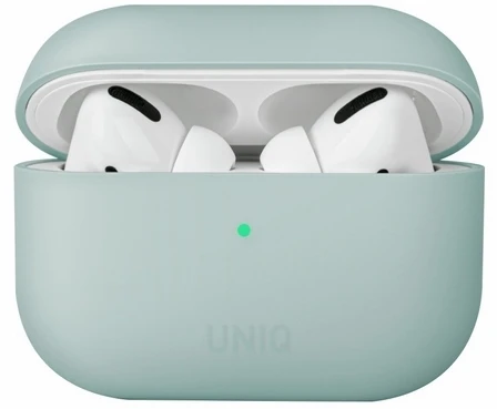 UNIQ Lino Dėklas AirPods Pro silikoninis mint žalios spalvos