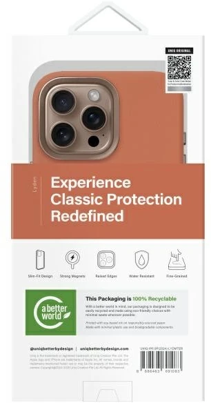 UNIQ dėklas Lyden Apple iPhone 16 Pro Max 6.9″ Magclick Charging terracotta