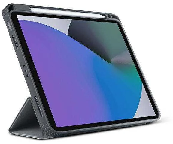 UNIQ Moven Dėklas Apple iPad Pro 11″ (2021/2020) Antimicrobial charcoal pilkos spalvos