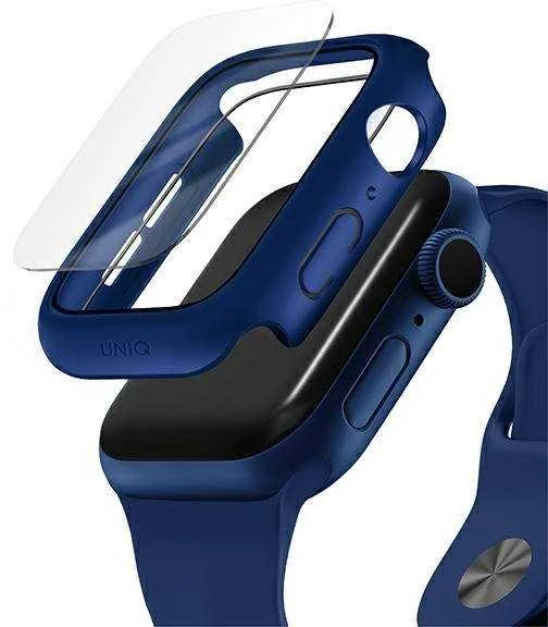 Išmaniojo laikrodžio Apple 4/5/6/SE ekrano rėmelis, Mėlynos spalvos, 40mm