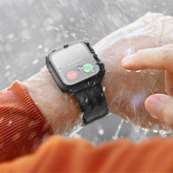 Išmaniojo laikrodžio Apple 4 ekrano rėmelis, Baltos spalvos, 44mm