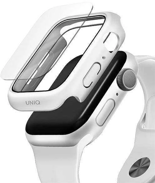 Išmaniojo laikrodžio Apple 4 ekrano rėmelis, Baltos spalvos, 44mm