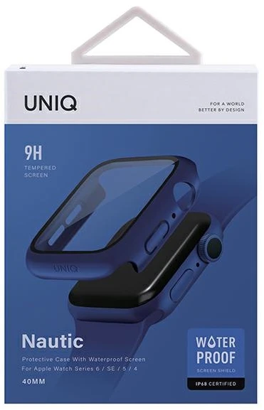 Išmaniojo laikrodžio Apple 4/5/6/SE ekrano rėmelis, Mėlynos spalvos, 40mm