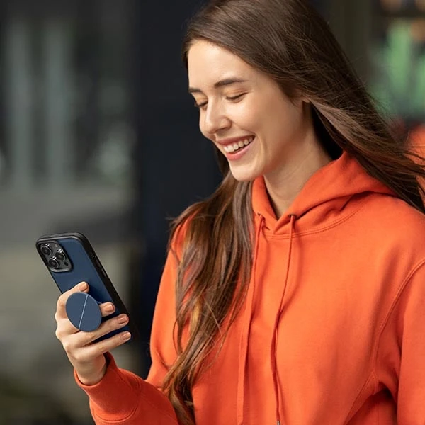 UNIQ Novo Dėklas Apple iPhone 14 Plus / 15 Plus 6,7″ midnight juodos spalvos