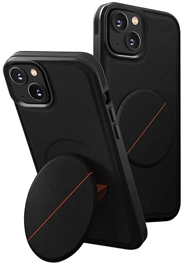 UNIQ Novo Dėklas Apple iPhone 14 Plus / 15 Plus 6,7″ midnight juodos spalvos