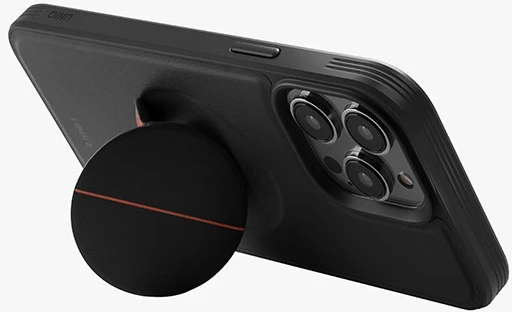 UNIQ Novo Dėklas Apple iPhone 14 Pro 6,1″ midnight juodos spalvos