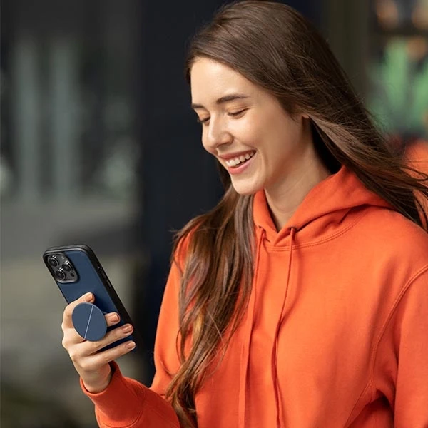 UNIQ Novo Dėklas Apple iPhone 14 Pro Max 6,7″ midnight juodos spalvos
