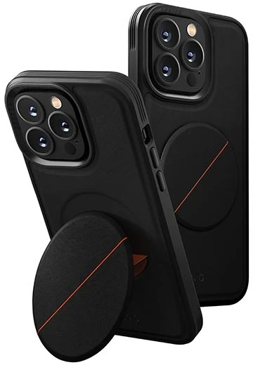 UNIQ Novo Dėklas Apple iPhone 14 Pro Max 6,7″ midnight juodos spalvos