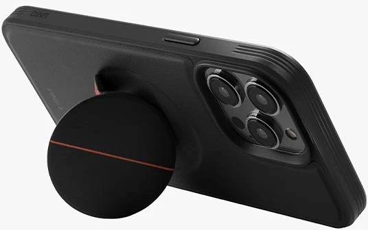 UNIQ Novo Dėklas Apple iPhone 14 Pro Max 6,7″ midnight juodos spalvos