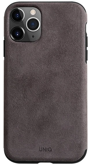 UNIQ Sueve Dėklas Apple iPhone 11 Pro Max taupe warm pilkos spalvos