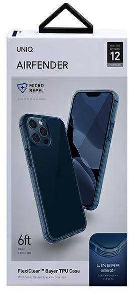 UNIQ Air Fender Dėklas Apple iPhone 12 Pro Max 6,7″ nautical mėlynas