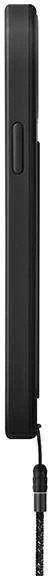 UNIQ Heldro Dėklas Apple iPhone 12 Pro Max 6,7″ midnight juodos spalvos Antimicrobial