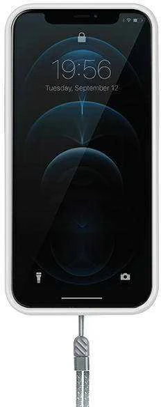 UNIQ Heldro Dėklas Apple iPhone 12 Pro Max 6,7″ natural frost Antimicrobial