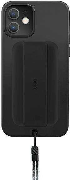 UNIQ Heldro Dėklas Apple iPhone 12 mini 5,4″ midnight juodos spalvos Antimicrobial