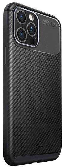 UNIQ Hexa Dėklas Apple iPhone 12 Pro Max 6,7″ midnight juodos spalvos