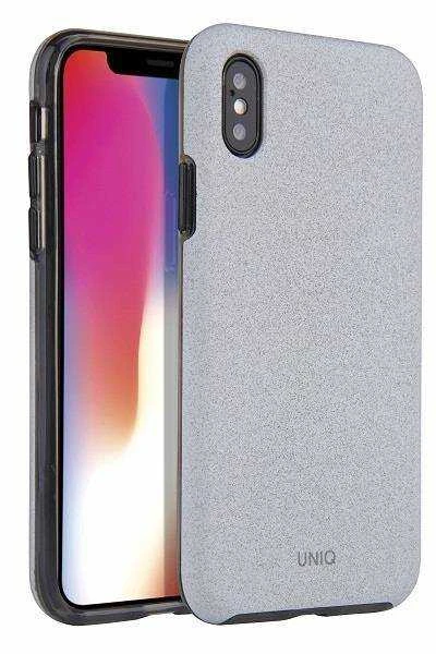 UNIQ Lithos Dėklas Apple iPhone Xs Max light pilkos spalvos