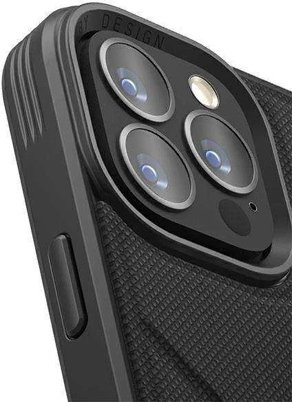 UNIQ Transforma Dėklas Apple iPhone 13 Pro / 13 6,1″ ebony juodos spalvos MagSafe