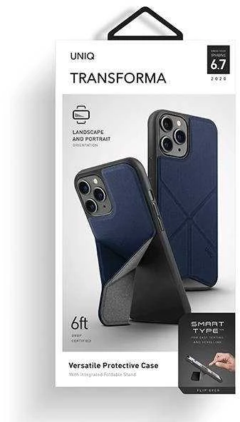 UNIQ Transforma Dėklas Apple iPhone 12 Pro Max 6,5″ electric mėlynas