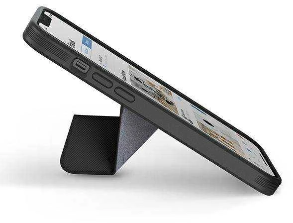 UNIQ Transforma Dėklas Apple iPhone 13 Pro / 13 6,1″ ebony juodos spalvos MagSafe