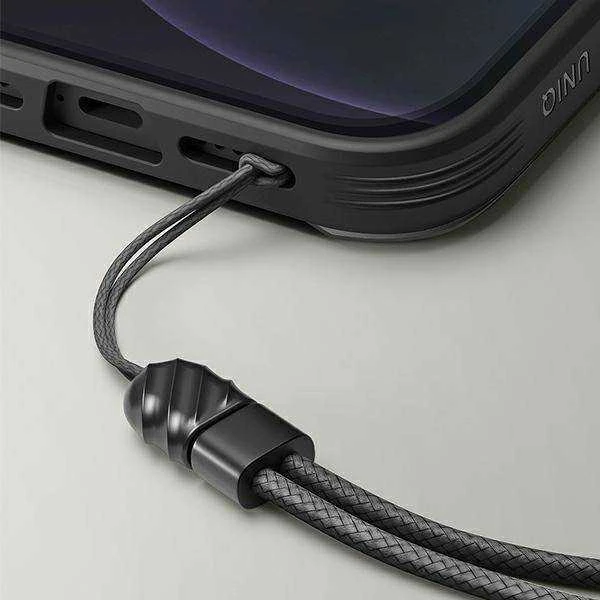 UNIQ Transforma Dėklas Apple iPhone 13 Pro / 13 6,1″ ebony juodos spalvos MagSafe