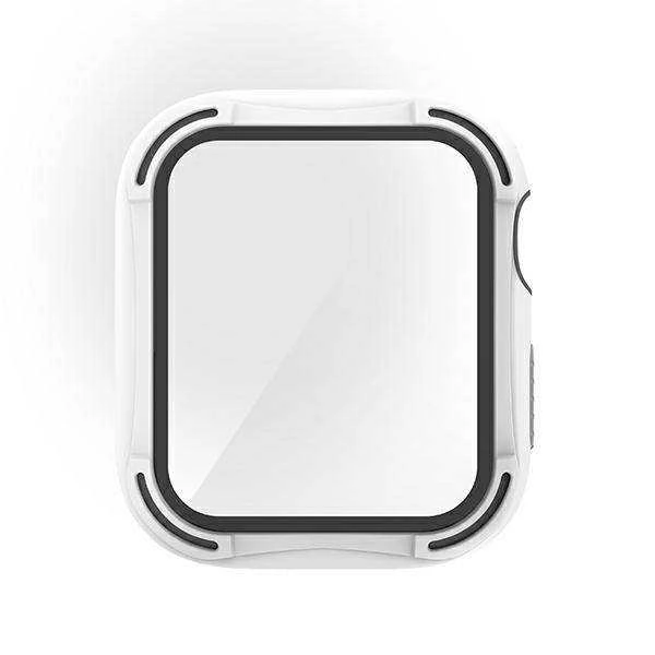 Išmaniojo laikrodžio Apple Watch 4/5/6/SE ekrano rėmelis, Baltos spalvos, 40mm