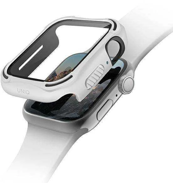 Išmaniojo laikrodžio Apple Watch 4/5/6/SE ekrano rėmelis, Baltos spalvos, 40mm