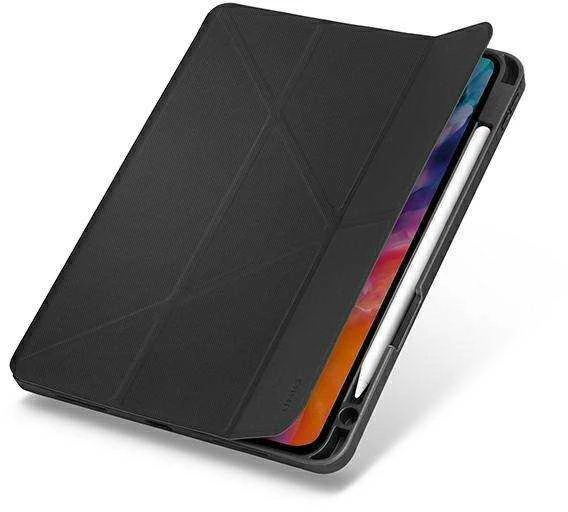 UNIQ Transskirtasma Rigor Dėklas Apple iPad Air 10,9 (2020) charcoal pilkos spalvos Antimicrobial