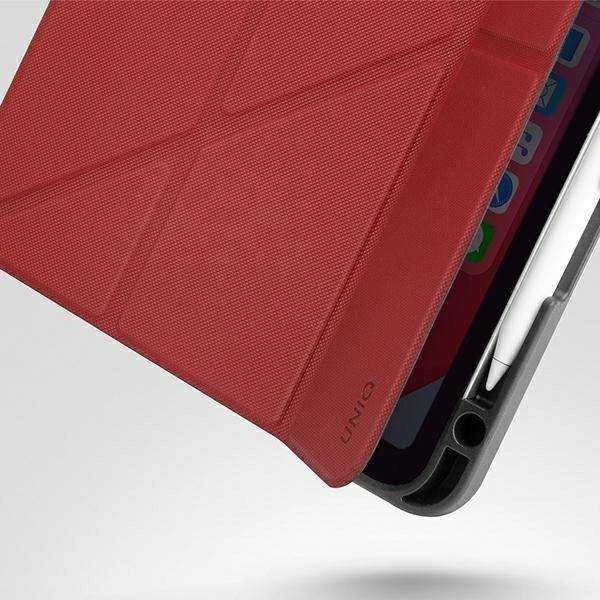 UNIQ Transskirtasma Rigor Dėklas Apple iPad Air 10,9 (2020) coral red Antimicrobial