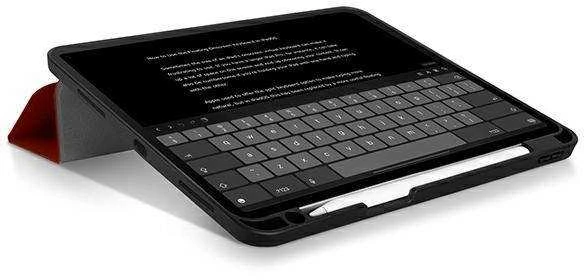 UNIQ Transskirtasma Rigor Dėklas Apple iPad Air 10,9 (2020) coral red Antimicrobial