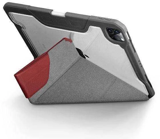 Panzer Glass UNIQ Trexa dėklas Apple iPad Pro 11" 2021/2020, antimikrobinis, raudonas