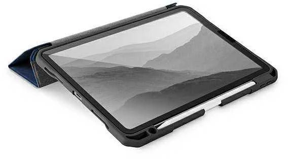 Panzer Glass UNIQ dėklas Trexa Apple iPad Pro 11" 2021/2020 Apple iPad Air 10.9" (2022/2020) Antimicrobial mėlynos spalvos