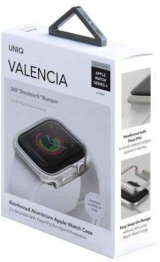 Išmaniojo laikrodžio Apple 5/4 dirželis, Sidabrinės spalvos, 40mm